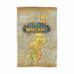 Полотенце с принтом World of Warcraft Map - PrintSalon