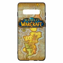 Чехол для Samsung S10+ World of Warcraft Map - PrintSalon