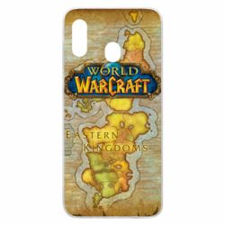 Чехол для Samsung A30 World of Warcraft Map - PrintSalon
