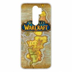 Чехол для Xiaomi Redmi Note 8 Pro World of Warcraft Map - PrintSalon