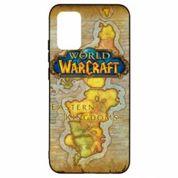 Чехол для Samsung A02s/M02s World of Warcraft Map - PrintSalon