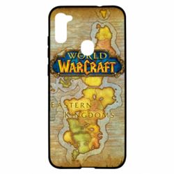 Чехол для Samsung A11/M11 World of Warcraft Map - PrintSalon
