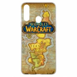 Чехол для Samsung A20s World of Warcraft Map - PrintSalon