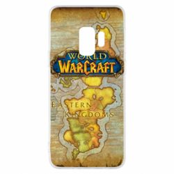 Чехол для Samsung S9 World of Warcraft Map - PrintSalon