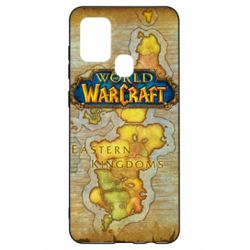 Чехол для Samsung A21s World of Warcraft Map - PrintSalon