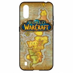 Чехол для Samsung A01/M01 World of Warcraft Map - PrintSalon