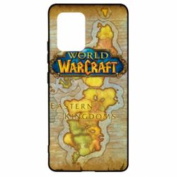 Чехол для Samsung S10 Lite World of Warcraft Map - PrintSalon