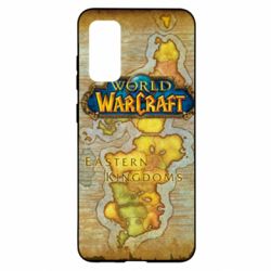 Чехол для Samsung S20 World of Warcraft Map - PrintSalon