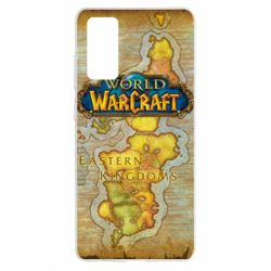 Чехол для Samsung S20 FE World of Warcraft Map - PrintSalon