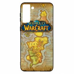 Чехол для Samsung S21+ World of Warcraft Map-PrintSalon Чехол для Samsung S21+ World of Warcraft Map