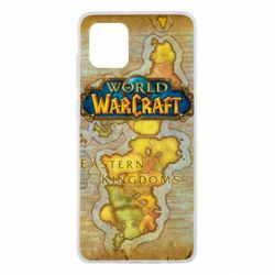 Чехол для Samsung Note 10 Lite World of Warcraft Map - PrintSalon