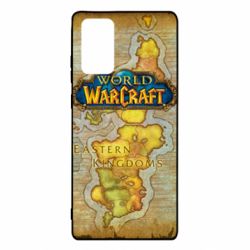 Чехол для Samsung Note 20 World of Warcraft Map - PrintSalon