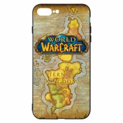 Чехол для iPhone 8 Plus World of Warcraft Map - PrintSalon