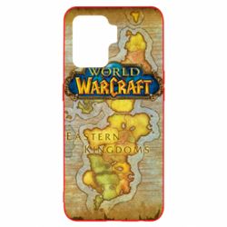 Чехол для Oppo Reno 5 Lite World of Warcraft Map - PrintSalon