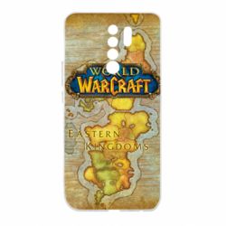 Чехол для Xiaomi Redmi 9 World of Warcraft Map - PrintSalon