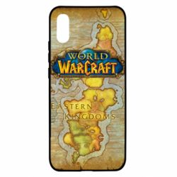 Чехол для Xiaomi Redmi 9a World of Warcraft Map - PrintSalon
