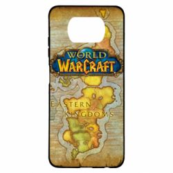 Чехол для Xiaomi Poco X3 World of Warcraft Map - PrintSalon