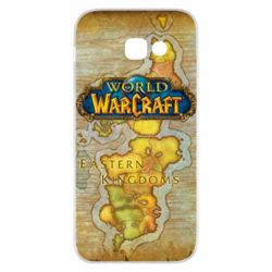 Чехол для Samsung A5 2017 World of Warcraft Map - PrintSalon