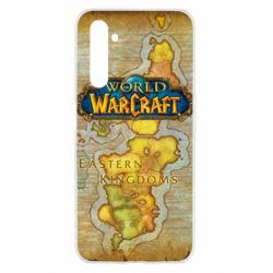Чехол для Realme 6 World of Warcraft Map - PrintSalon