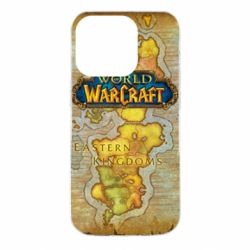 Чехол для iPhone 14 Pro World of Warcraft Map - PrintSalon