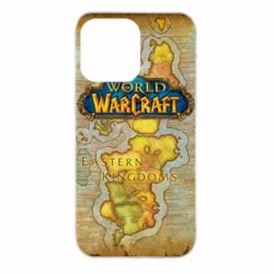 Чехол для iPhone 14 Pro Max World of Warcraft Map - PrintSalon