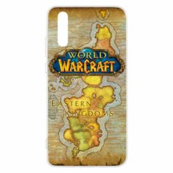 Чехол для Huawei P20 World of Warcraft Map - PrintSalon