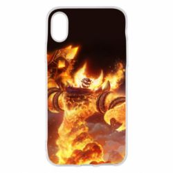 Чехол для iPhone X/Xs World of Warcraft Ragnaros