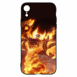 Чехол для iPhone XR World of Warcraft Ragnaros-PrintSalon Чехол для iPhone XR World of Warcraft Ragnaros