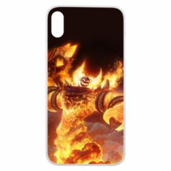 Чехол для iPhone Xs Max World of Warcraft Ragnaros - PrintSalon