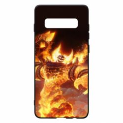 Чехол для Samsung S10+ World of Warcraft Ragnaros - PrintSalon