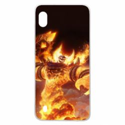 Чехол для Samsung A10 World of Warcraft Ragnaros - PrintSalon