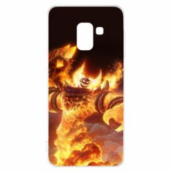Чохол для Samsung A8 2018 World of Warcraft Ragnaros-PrintSalon Чохол для Samsung A8 2018 World of Warcraft Ragnaros