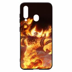 Чехол для Samsung A60 World of Warcraft Ragnaros - PrintSalon