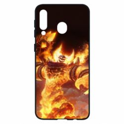 Чехол для Samsung M30 World of Warcraft Ragnaros - PrintSalon