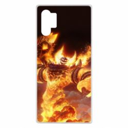 Чехол для Samsung Note 10 Plus World of Warcraft Ragnaros - PrintSalon