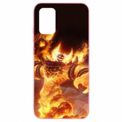 Чехол для Samsung A02s/M02s World of Warcraft Ragnaros - PrintSalon