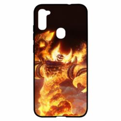 Чехол для Samsung A11/M11 World of Warcraft Ragnaros - PrintSalon