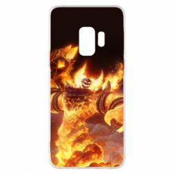 Чехол для Samsung S9 World of Warcraft Ragnaros - PrintSalon