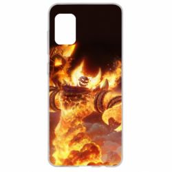 Чехол для Samsung A31 World of Warcraft Ragnaros - PrintSalon