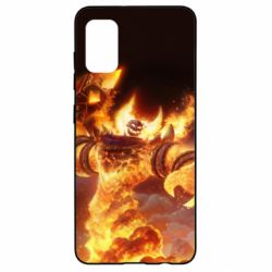 Чехол для Samsung A41 World of Warcraft Ragnaros - PrintSalon