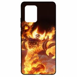Чехол для Samsung S10 Lite World of Warcraft Ragnaros - PrintSalon