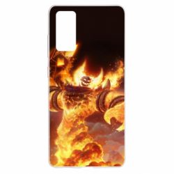 Чехол для Samsung S20 FE World of Warcraft Ragnaros - PrintSalon