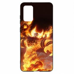 Чехол для Samsung S20+ World of Warcraft Ragnaros - PrintSalon