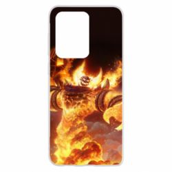 Чехол для Samsung S20 Ultra World of Warcraft Ragnaros - PrintSalon