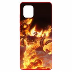 Чехол для Samsung Note 10 Lite World of Warcraft Ragnaros - PrintSalon