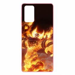 Чехол для Samsung Note 20 World of Warcraft Ragnaros - PrintSalon