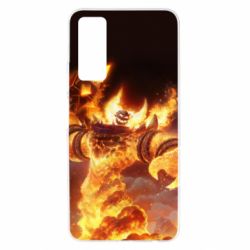 Чехол для Huawei P Smart 2021 World of Warcraft Ragnaros - PrintSalon