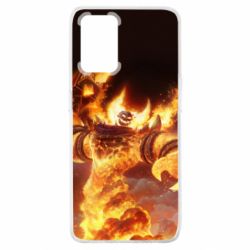 Чехол для Oppo A74 4G World of Warcraft Ragnaros - PrintSalon