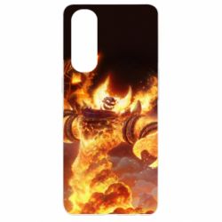 Чехол для Oppo Reno 4 Pro World of Warcraft Ragnaros - PrintSalon