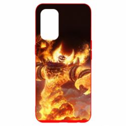 Чехол для Oppo Reno 5 4G World of Warcraft Ragnaros - PrintSalon